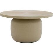 Light&living Salontafel Ø75,5x41,5 cm TIGRAN mat zand