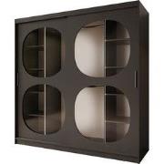 Meubella - Kledingkast Bravanti - Zwart - 200 cm