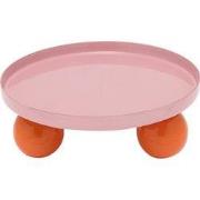 Tray Double Funky Round