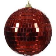 Kerstballen foam d10l10 cm kerstrood kerst