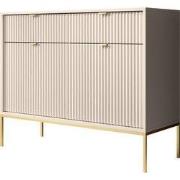 Meubella - Dressoir Navil 2 - Beige - 104 cm