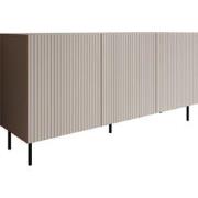 Meubella - Dressoir Alex - Beige - 156 cm