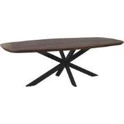 Starfurn - Eettafel Madison - Zwart - 110x240x76 cm