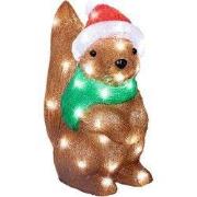 Led eekhoorn l16b30h30cm-50l kl wit