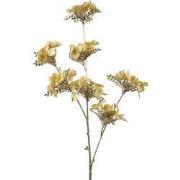 Kunstbloem Hydrangea S geel