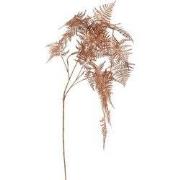 Kunstblad Asparagus metallic koper