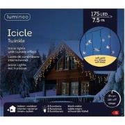 Led icicle l750cm-175l zwrt/sft gld