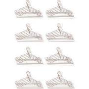 QUVIO Kledinghanger set van 40 - Metaal - Koperkleur