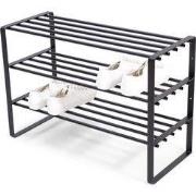 Spinder Design schoenenrek Rex SR 2 - Zwart - 12 paar schoenen