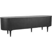 LABEL51 Tv-meubel Oliva - Zwart - Eiken - 180 cm