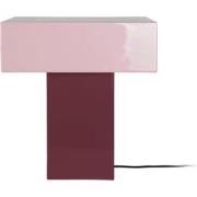 Leitmotiv - Tafellamp Grato Recto - Dark mauve & soft lavender