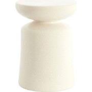 Bijzettafel Kotor - Wit - Ø33.5x45cm