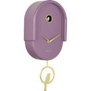Karlsson - Wandklok Tweet - Light mauve