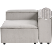 ARDAL - Hoekmodule - Taupe - Linkszijdig - Corduroy