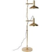 Dutchbone Karish Vloerlamp/ Staande Leeslamp Goud