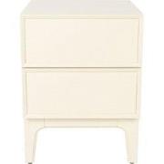 Zuiver June Nachtkastje/ Bijzettafel Hout Beige