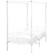 SORMERY - Eenpersoonsbed - Wit - Metaal