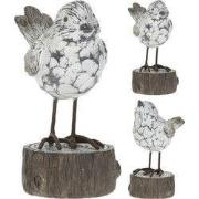 Vogel op stam 19cm 2ass