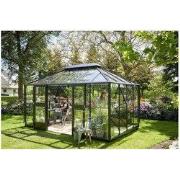 Tuinkamer Grand Oase 13,0 antraciet 3 mm veiligheidsglas