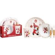 Serviesset 5dlg melamine 3ass