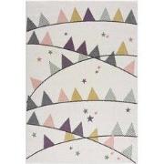 Tapijtenloods Vloerkleed Laagpolig Anime Kids Creme- 160x230 CM