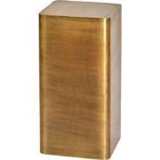 Zuil Alurio - Brons - 30.5x30.5x60cm