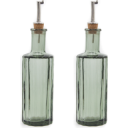 Olie- en azijnset Reed | Oliefles | 30 CL | rookgroen