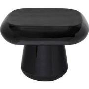 Bijzettafel Roca - Zwart - 49x49x36cm