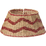 HIVER - Kerstboomrok - Natuurlijk/Rood - ? 51 cm - Zeegras