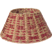 NEIGE - Kerstboomrok - Naturel/Rood - ? 42 cm - Zeegras