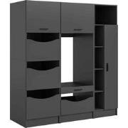 Wasmachineombouw 3-delige set wasmachine-ombouwset, FREE 176x195x68 cm...