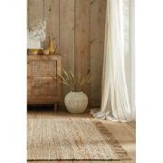 Levi Jute Modern Effen Handgeweven - Laagpolig - Naturel - 200 X 290 C...