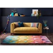 Reverie vloerkleed - Laagpolig - 100% Wol Modern - Multi - 120 X 170 C...