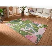 Binnen- En Buitenkleed - Tropical Flamingo Multicolor - 160 X 235 CM