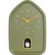 Wandklok Modern Doggy - Groen - 29.1x20x29.1cm