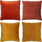 Dutch Decor KUSSENSET - 4-delig - Dual Harmony - 45x45 cm - sierkussen...