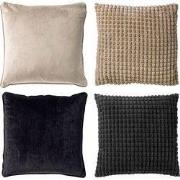 Dutch Decor KUSSENHOES-SET    4-delig - Dual Harmony -  45x45 cm - exc...