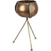 Clayre & Eef Planthouder 35 cm Koperkleurig IJzer