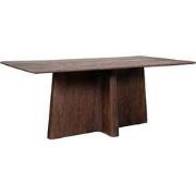 LABEL51 Eetkamertafel Scott - Espresso - Mangohout