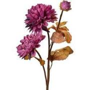 Clayre & Eef Kunstbloem 66 cm Paars Kunststof