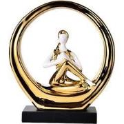Decopatent - Yoga Beeld Vrouw - Sculptuur Yoga dame - Woman Woondecora...