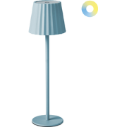 POMBEIRO - Tafellamp - Lichtblauw - Aluminium/IJzer