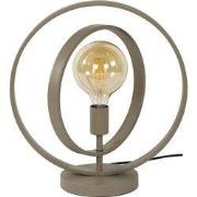 Tafellamp Beige - 1-lichts - 40x30x43cm - Turn Around