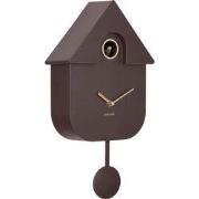 Wall Clock Modern Cuckoo Oro
