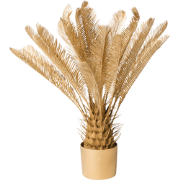 ARECA PALM - Kunstplant - Goud - 70 cm - Kunststof