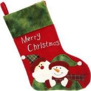 Unique Living - Kerstsok Gloria - 42x25cm - Multikleur