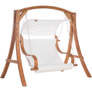 APRILIA  - Schommelbank - Crème - Larikshout