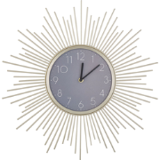 SOLURA  - Wandklok - Goud  - IJzer