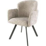 Eetkamerstoel Zand - Draaibaar - Embrace - Set van 2