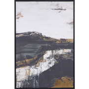 STATTE - Wanddecoratie - Zwart/Wit - Polyester